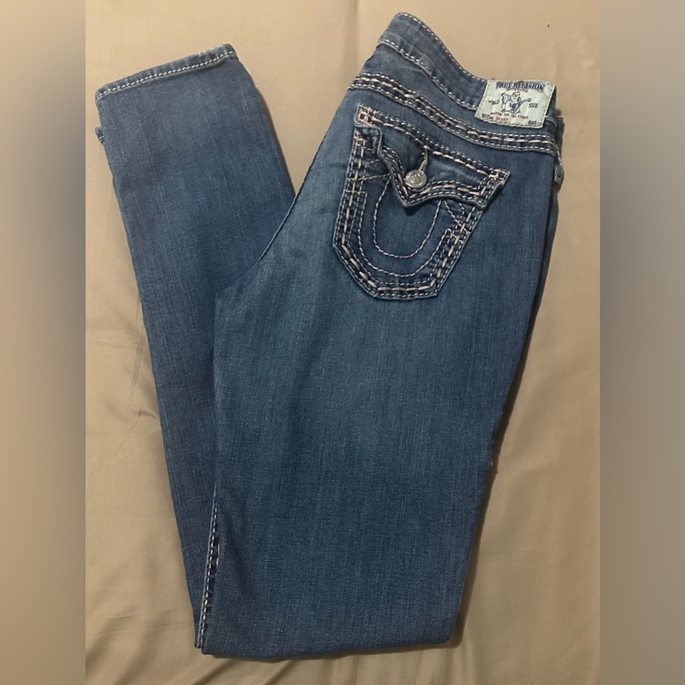 True Religion Indigo Skinny Jeans